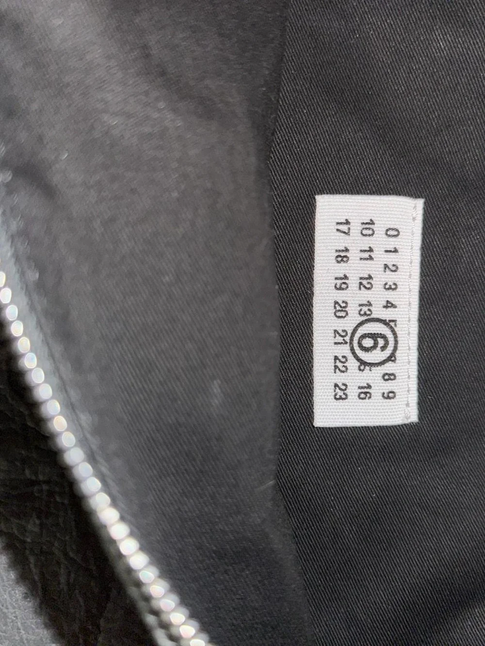 MM6 Maison Martin Margiela classic black
